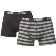 Puma Mens Stripe Boxers - Pack of 2